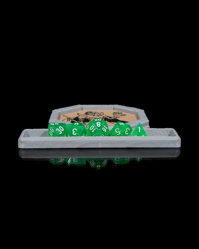 Dessous De Verre et Plateau à Dés Classiques