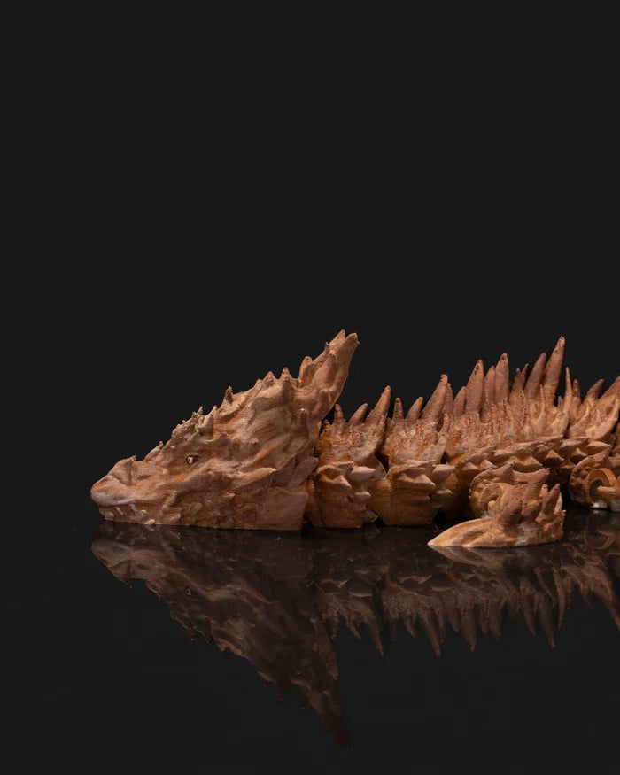 Maman dragon du desert