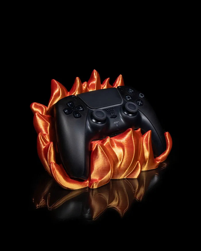 Support de Manette à Effet de Feu Multi Console